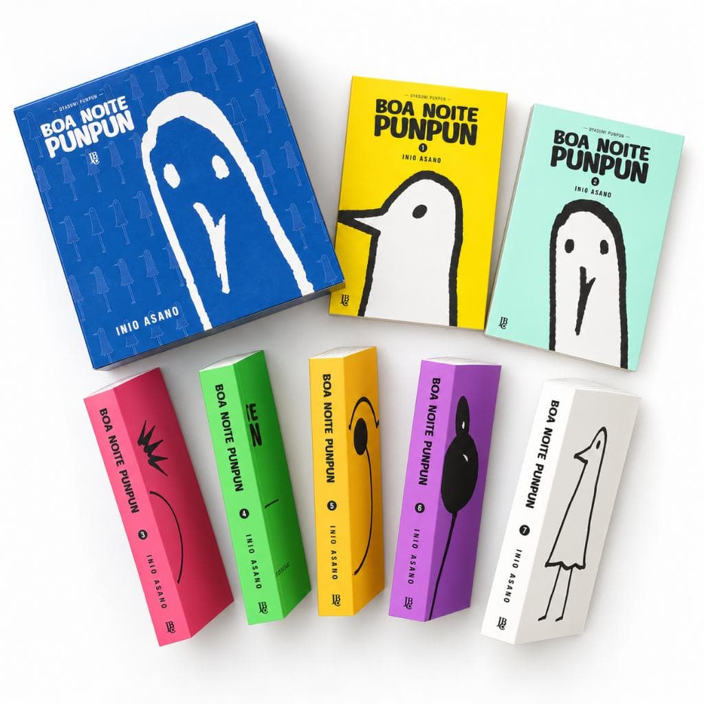 Mangá Boa Noite Punpun Volumes Avulsos Novo Lacrado JBC Português