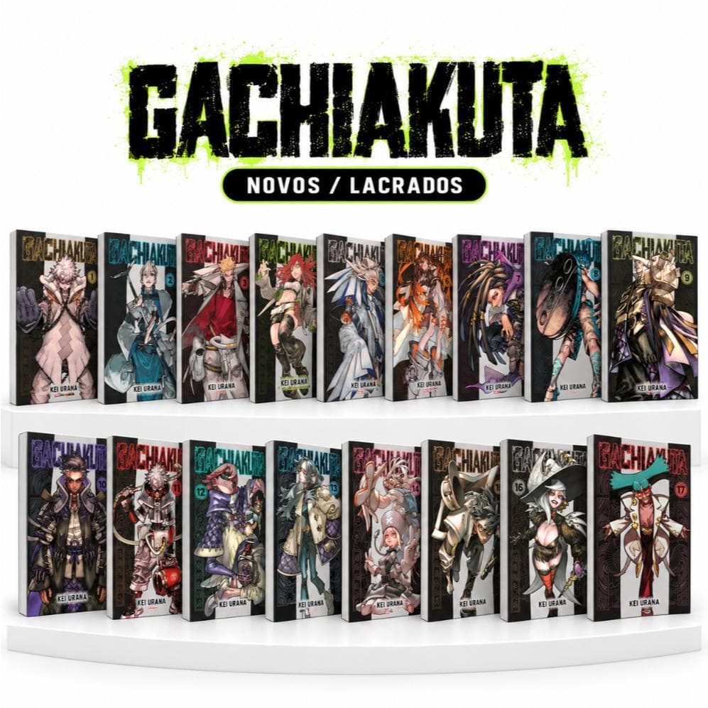 Mangá Gachiakuta Volumes Avulsos Novo Lacrado Panini Português