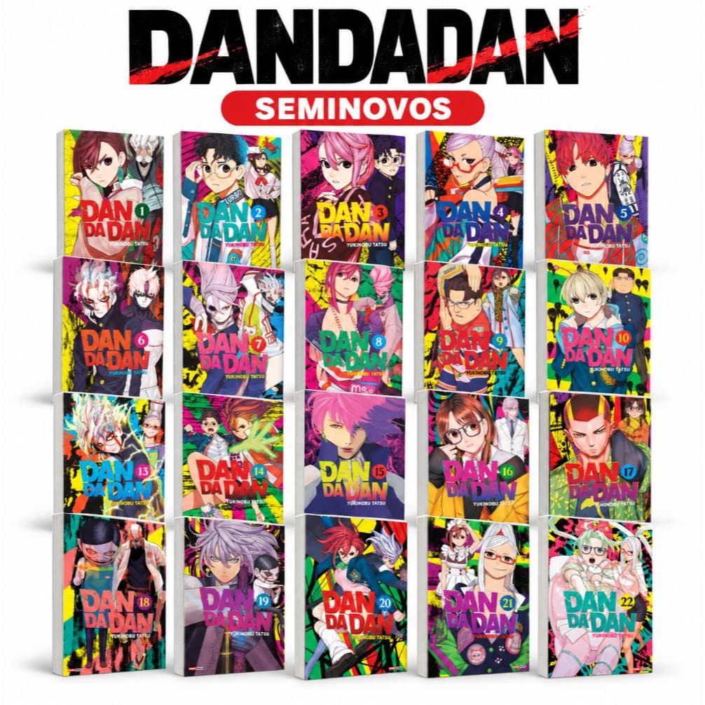 Mangá Dandadan Volumes avulsos Seminovos Panini Português