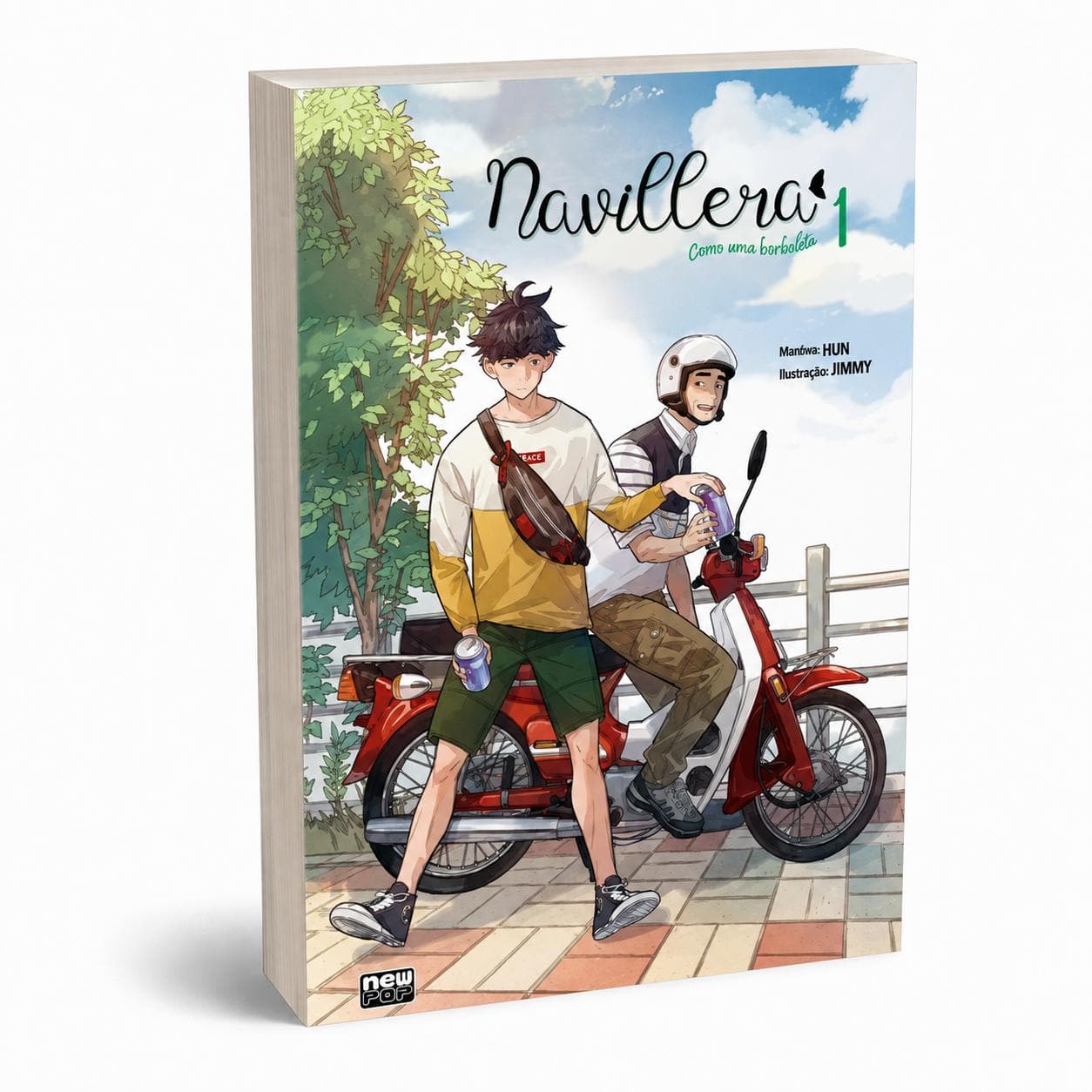 Mangá Navillera Volume 1 NewPOP Português Seminovo Full Color