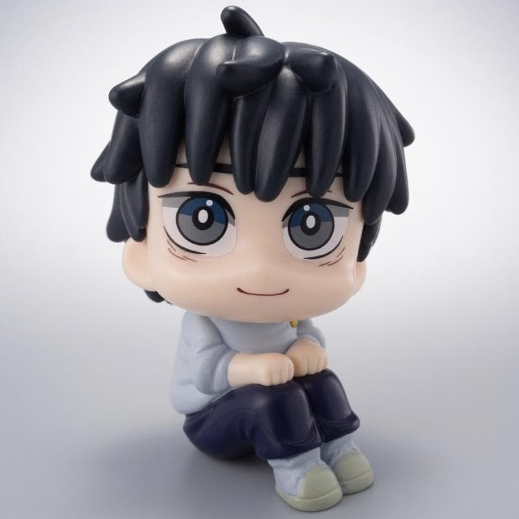 Action Figure Yuta Okkotsu Chibi 10 cm Jujutsu Kaisen