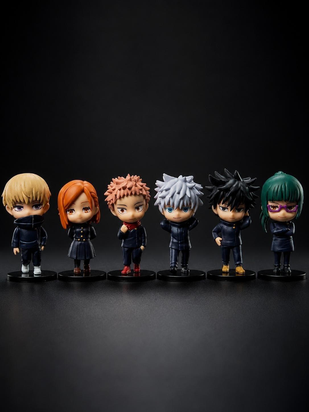 Action Figures - Figuras de Jujutsu Kaisen - Toge, Nobara, Yuji, Satoru, Megumi e Maki Novo e Lacrado