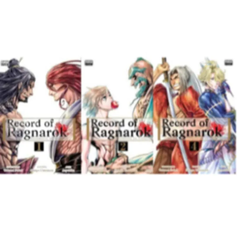MANGÁ RECORD OF RAGNAROK VOLUMES 1, 2 e 4 - NEWPOP
