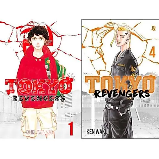Tokyo Revengers Vol. 1 e 2 - USADO - Editora JBC