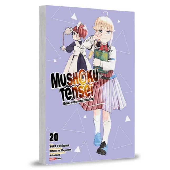 Mangá Mushoku Tensei Uma Segunda Chance Vol. 20 Seminovo com Avaria Panini