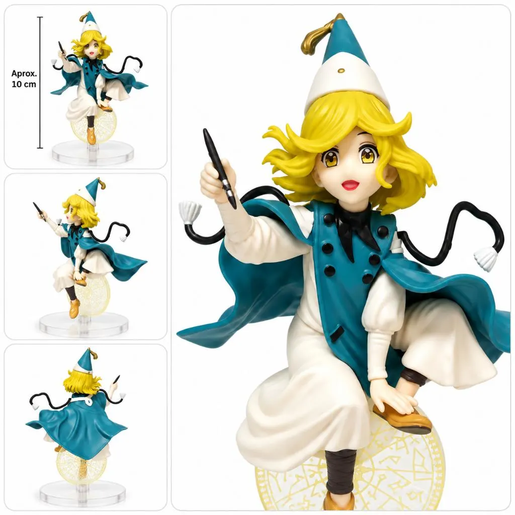 Figure Coco Witch Hat Atelier 16,5 cm com Base Nova sem Caixa