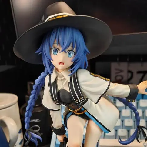 Action Figure Roxy Migurdia Mushoku Tensei 20cm - Jobless Reincarnation | Anime PVC Colecionável
