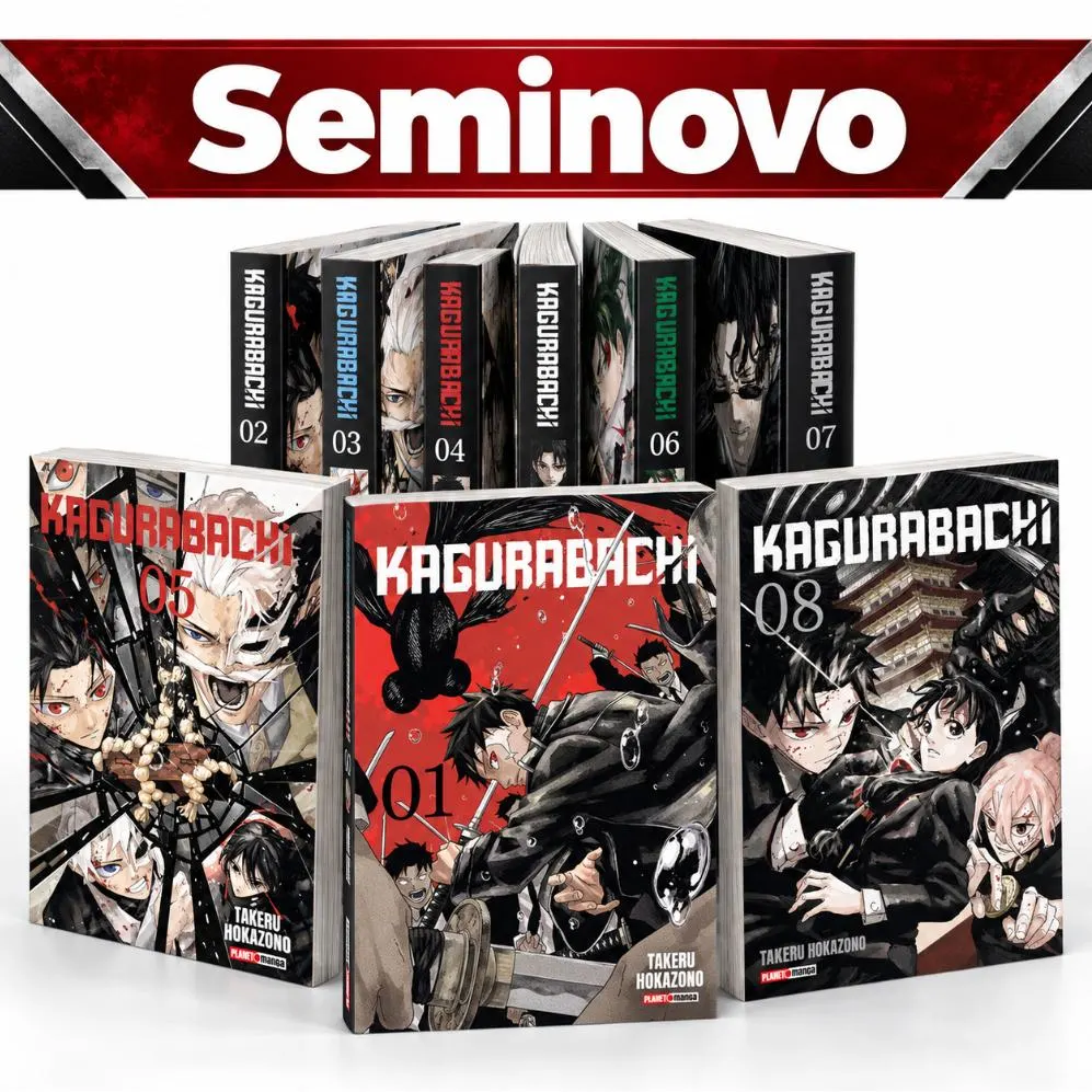 Mangá Kagurabachi Volumes Avulsos Seminovos Panini Português