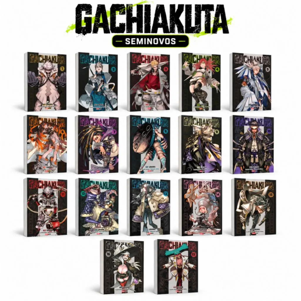 Mangá Gachiakuta Volumes Avulsos Seminovos Panini Português