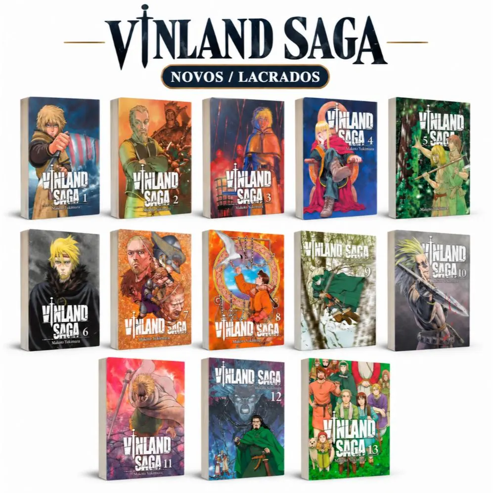 Mangá Vinland Saga Deluxe Avulso Novo Lacrado Panini Português
