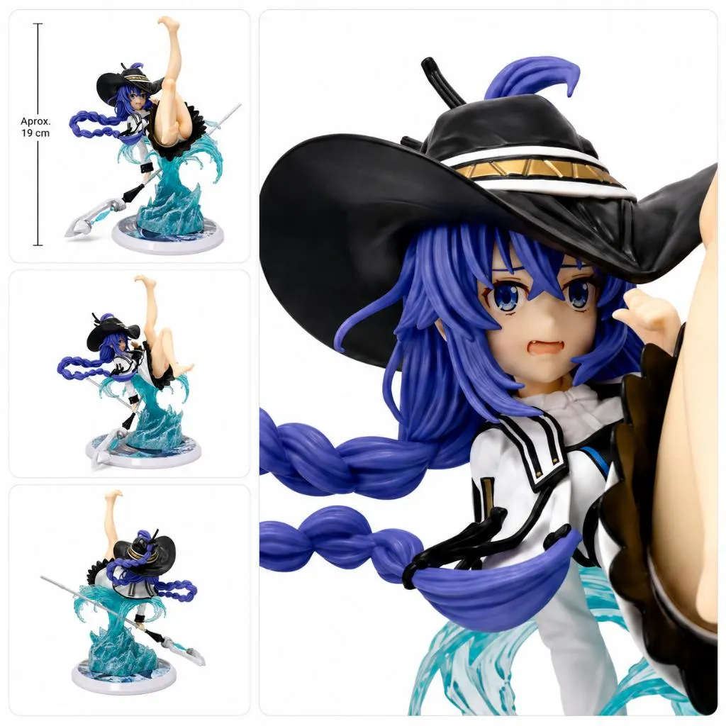 Action Figure Roxy Migurdia 19cm Mushoku Tensei Jobless Reincarnation Boneco Anime Estatueta Colecionável PVC
