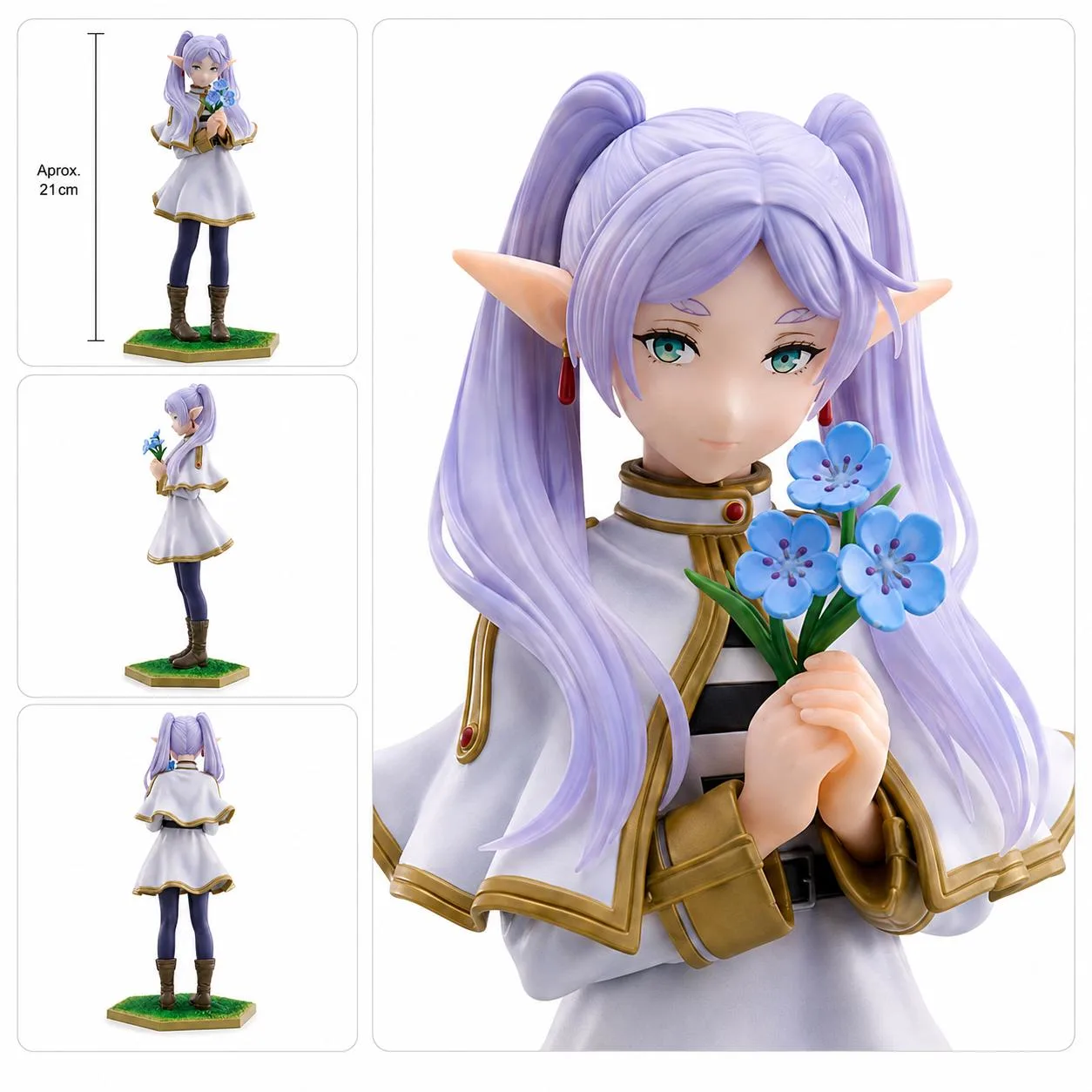 Action Figure Frieren - Sousou no Frieren Beyond Journey's End 21cm | Anime PVC Colecionável