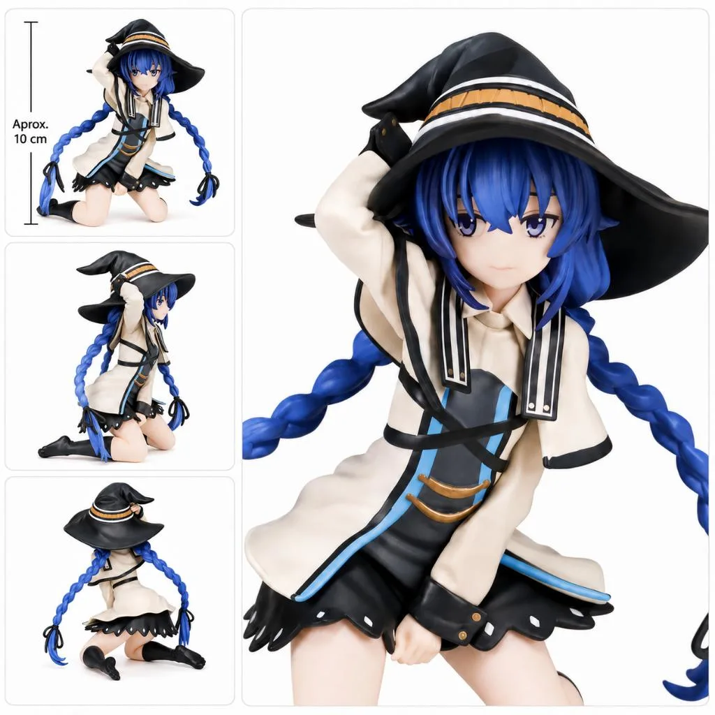 Action Figure Roxy Migurdia Mushoku Tensei 10 cm Anime Sem Caixa