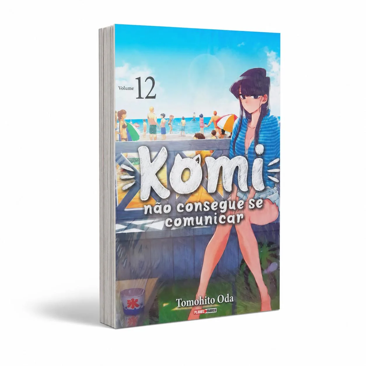 Mangá Komi Não Consegue se Comunicar Volume 12 Panini Português Seminovo