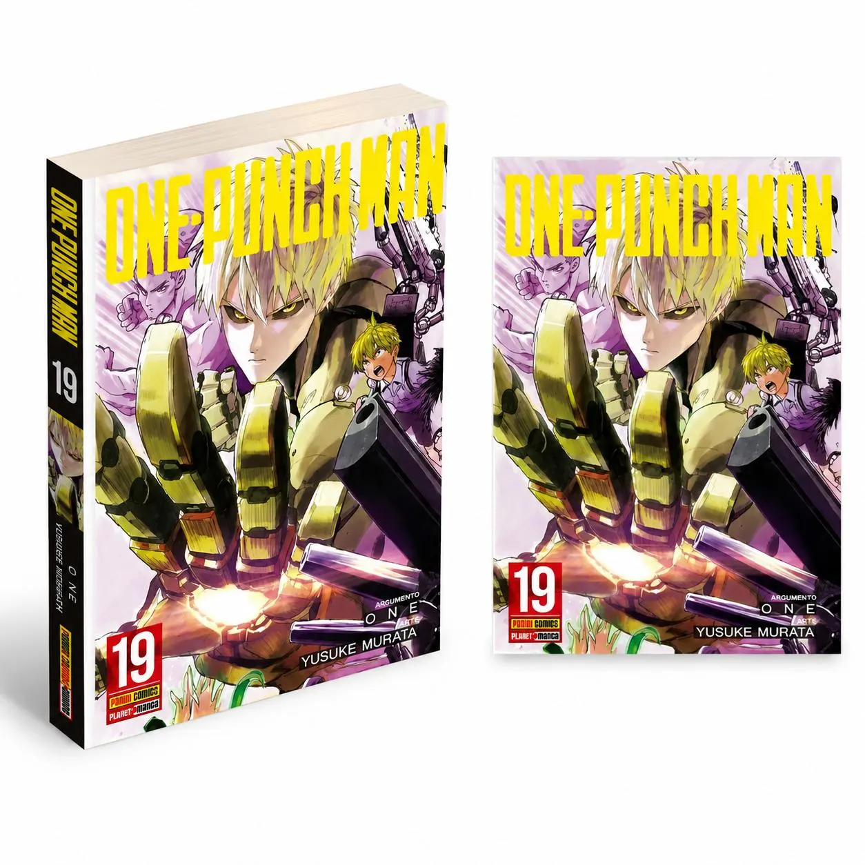 Mangá One Punch Man Vol. 19 Panini em Português Novo e Lacrado