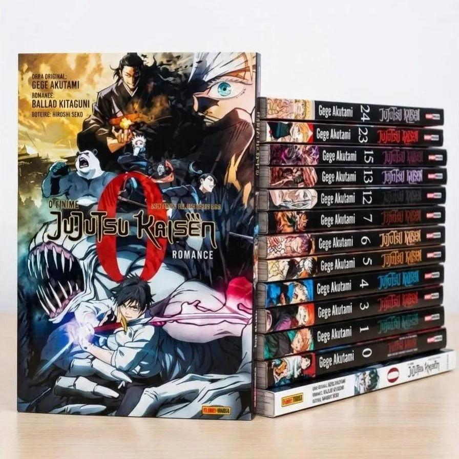Mangá Jujutsu Kaisen Panini em Português Volumes Avulsos Seminovos e Usados