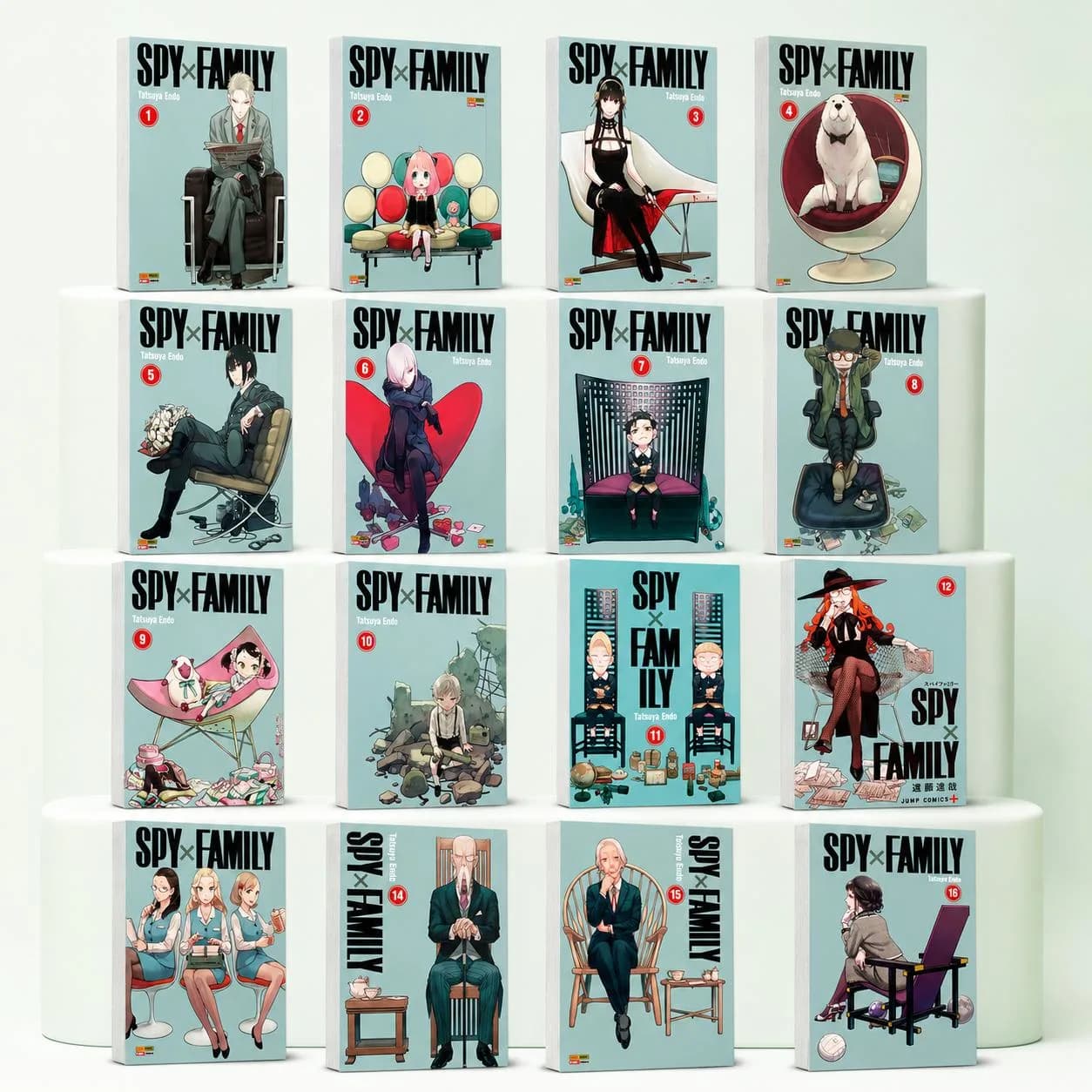 Mangá Spy x Family Panini em Português Volumes Avulsos Novos e Lacrados