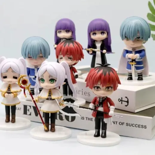 Action Figures Chibi Frieren e a Jornada para o Além - Beyond Journey's End | Variações Novas sem Caixa