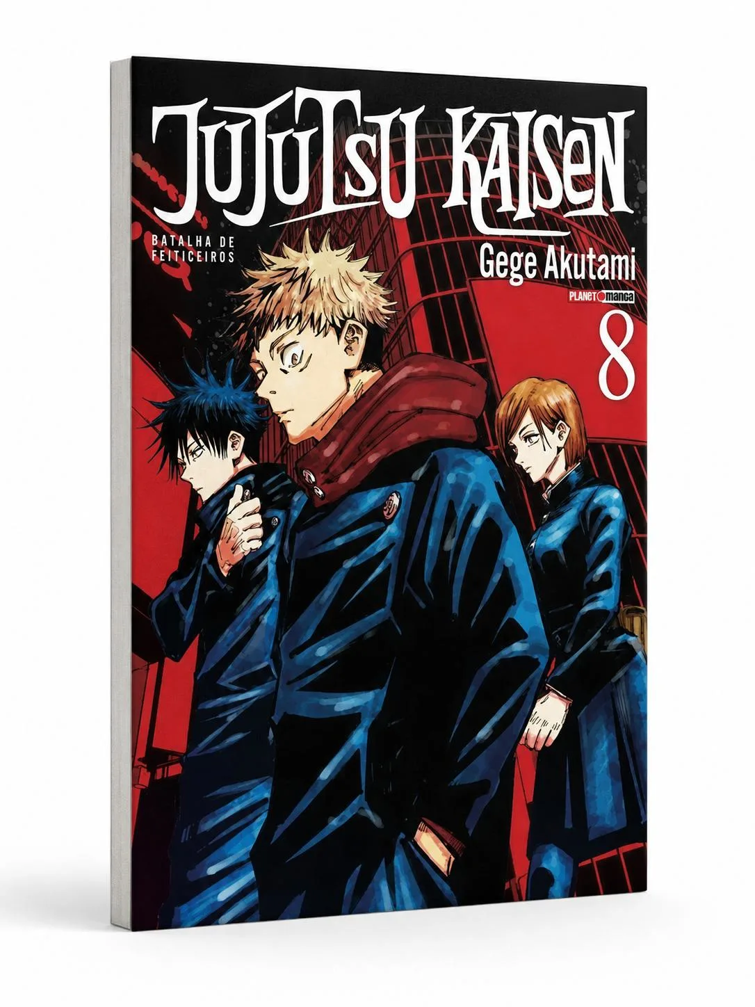 Mangá Jujutsu Kaisen Vol 8 Capa Variante Rara Lacrado Panini Português - Edição Colecionador