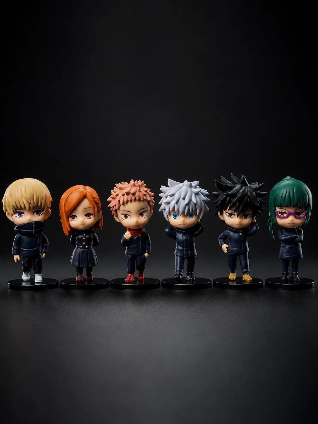 Action Figures - Figuras de Jujutsu Kaisen - Toge, Nobara, Yuji, Satoru, Megumi e Maki Novo e Lacrado